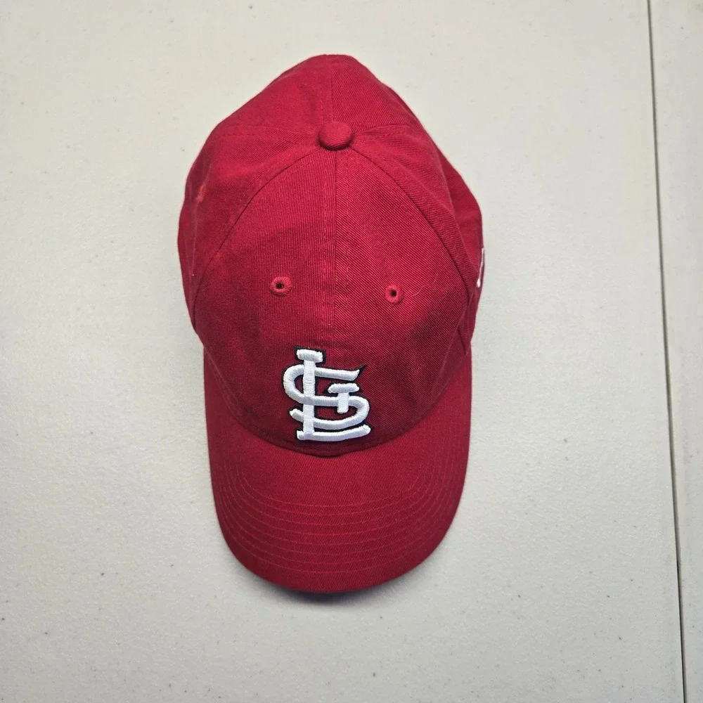 St Louis Cardinals‎ Women Baseball Cap OS Red New Era Curved Buckle Strapback